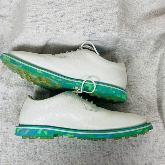 G/FORE Gallivantor Golf Shoe Camo Pebble G4MS23EF02 Sardina White / Green Sz 11 - Picture 9 of 16